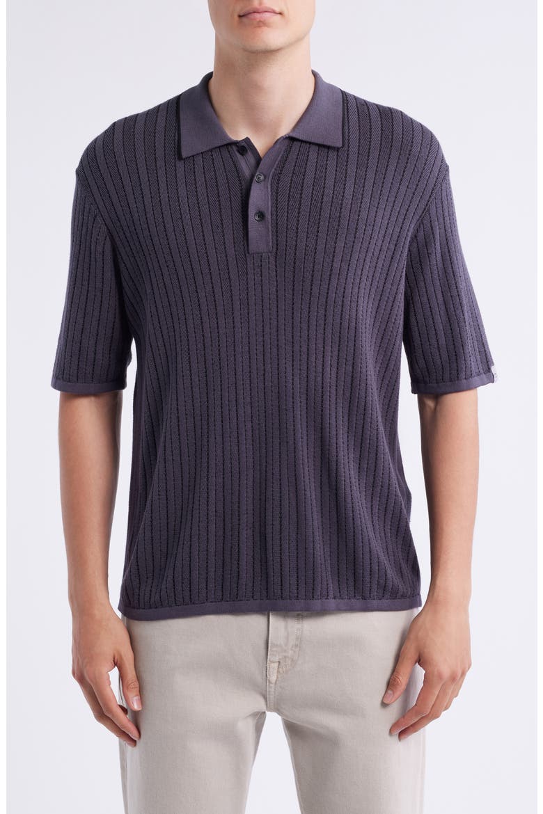 Harvey Garment Dye Polo, Main, color, WSHBK