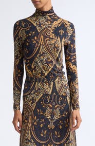 Ulla Johnson Aurelia Long Sleeve Jersey Top