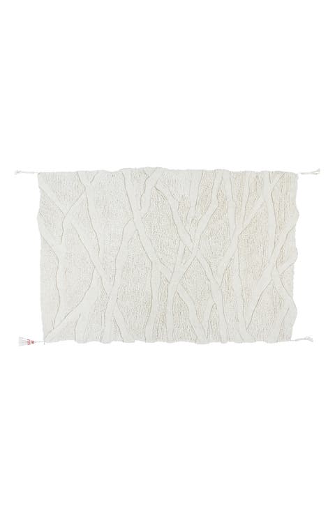 Woolable Enkang Ivory Washable Wool Rug