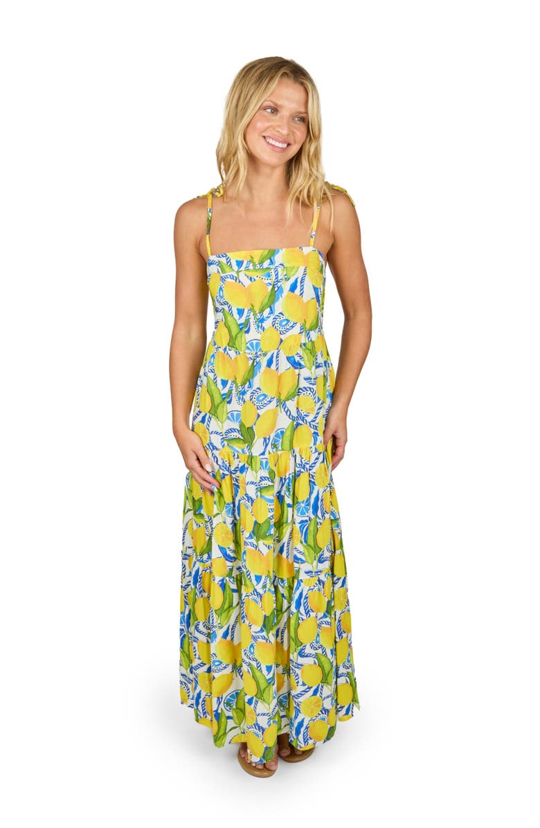 Kenny Flowers The Positano - Resort Dress, Main, color, White