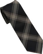 DKNY Large Plaid Tie