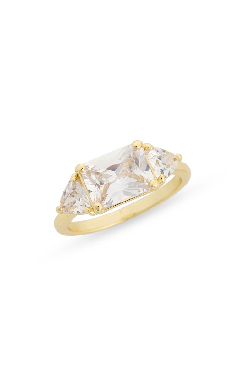 Covet CZ Three Stone Ring, Main, color,