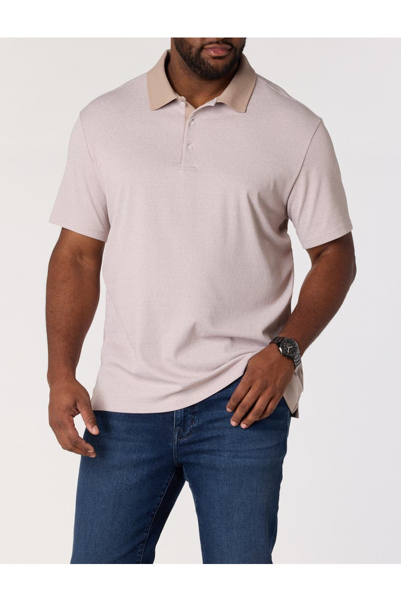 Big & Tall Matias Polo Shirt, Alternate, color, TAN