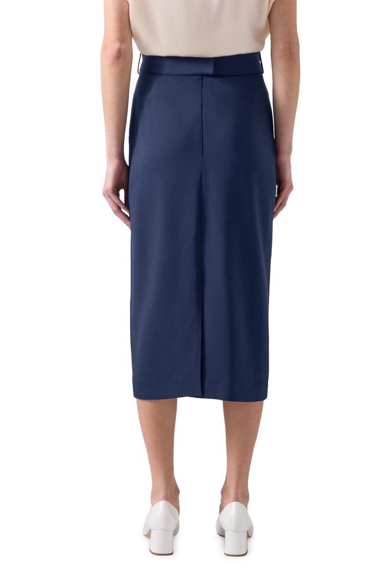 LK Bennett Klaudia Belted Midi Pencil Skirt, Alternate, color, 