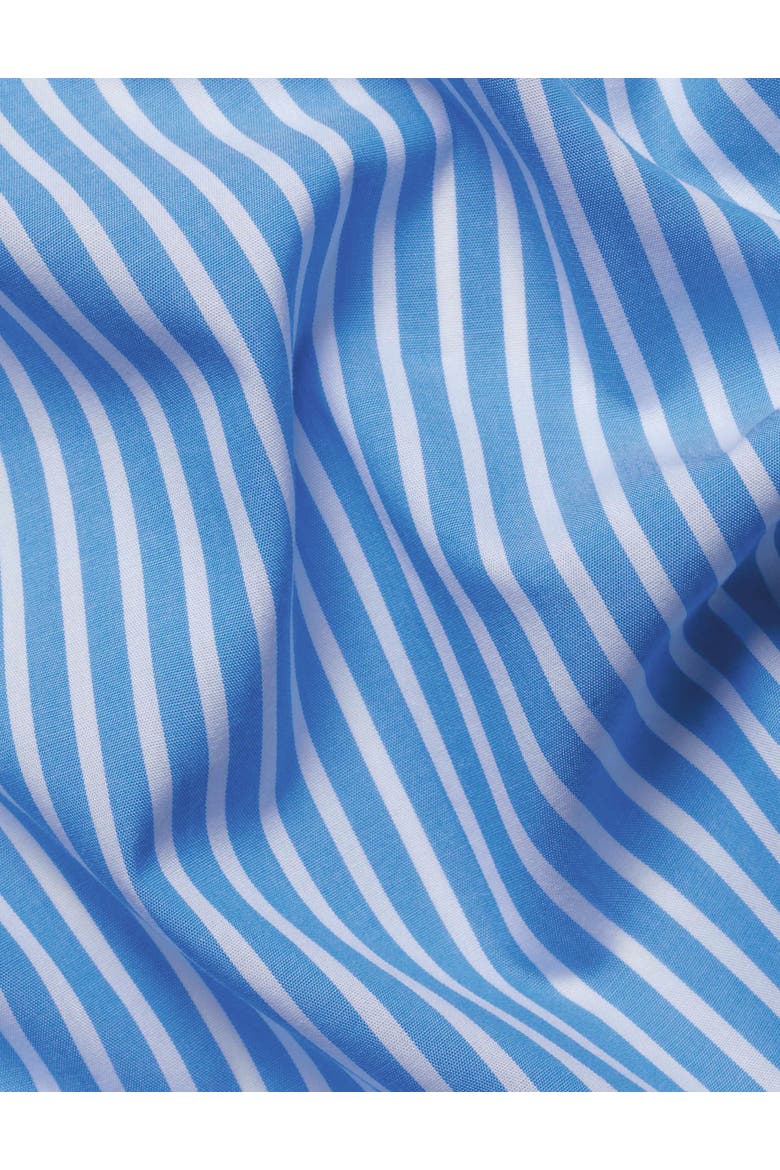 Stripe Stretch Washed Poplin Shirt, Alternate, color, Ocean Blue