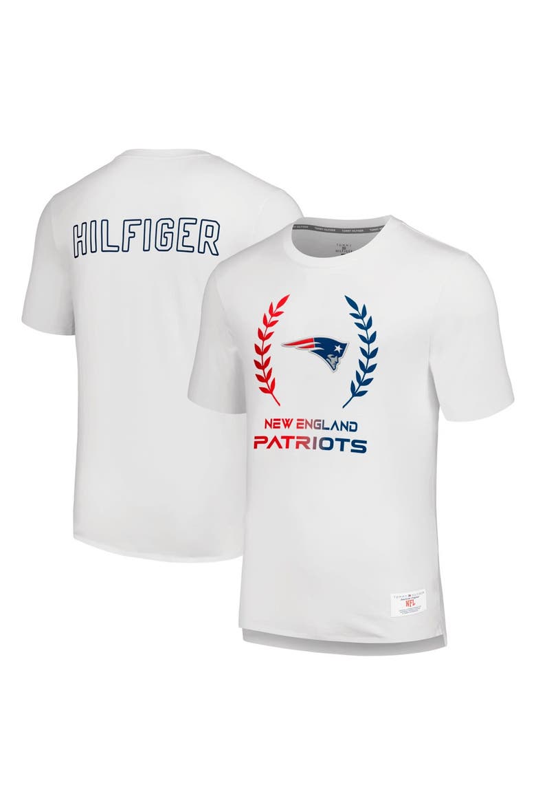 Men's Tommy Hilfiger White New England Patriots Miles T-Shirt, Main, color, White