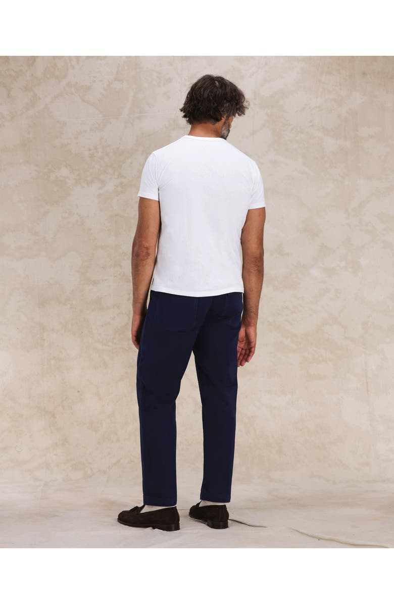 Fortela Newfatigue Twill Cotton Fatigue Trousers, Alternate, color, Blue