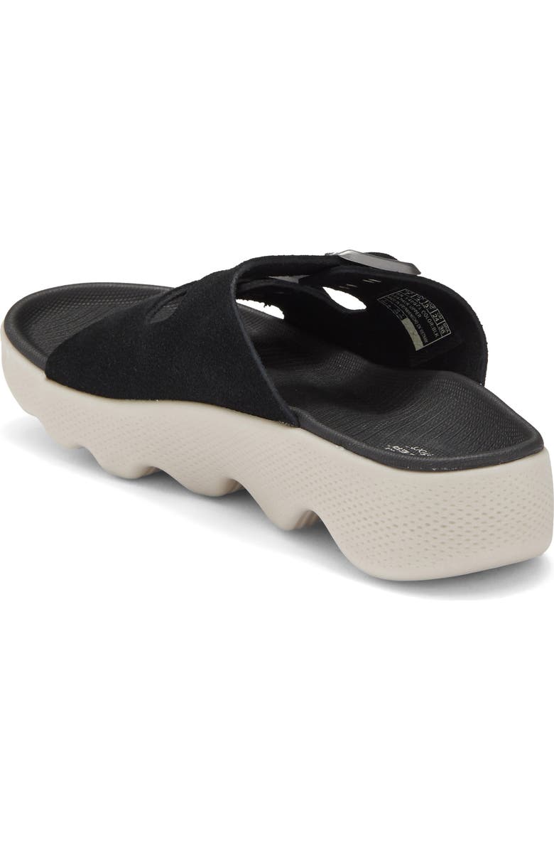 SKECHERS Massage Fit Revive Honey Sandal, Alternate, color, Black