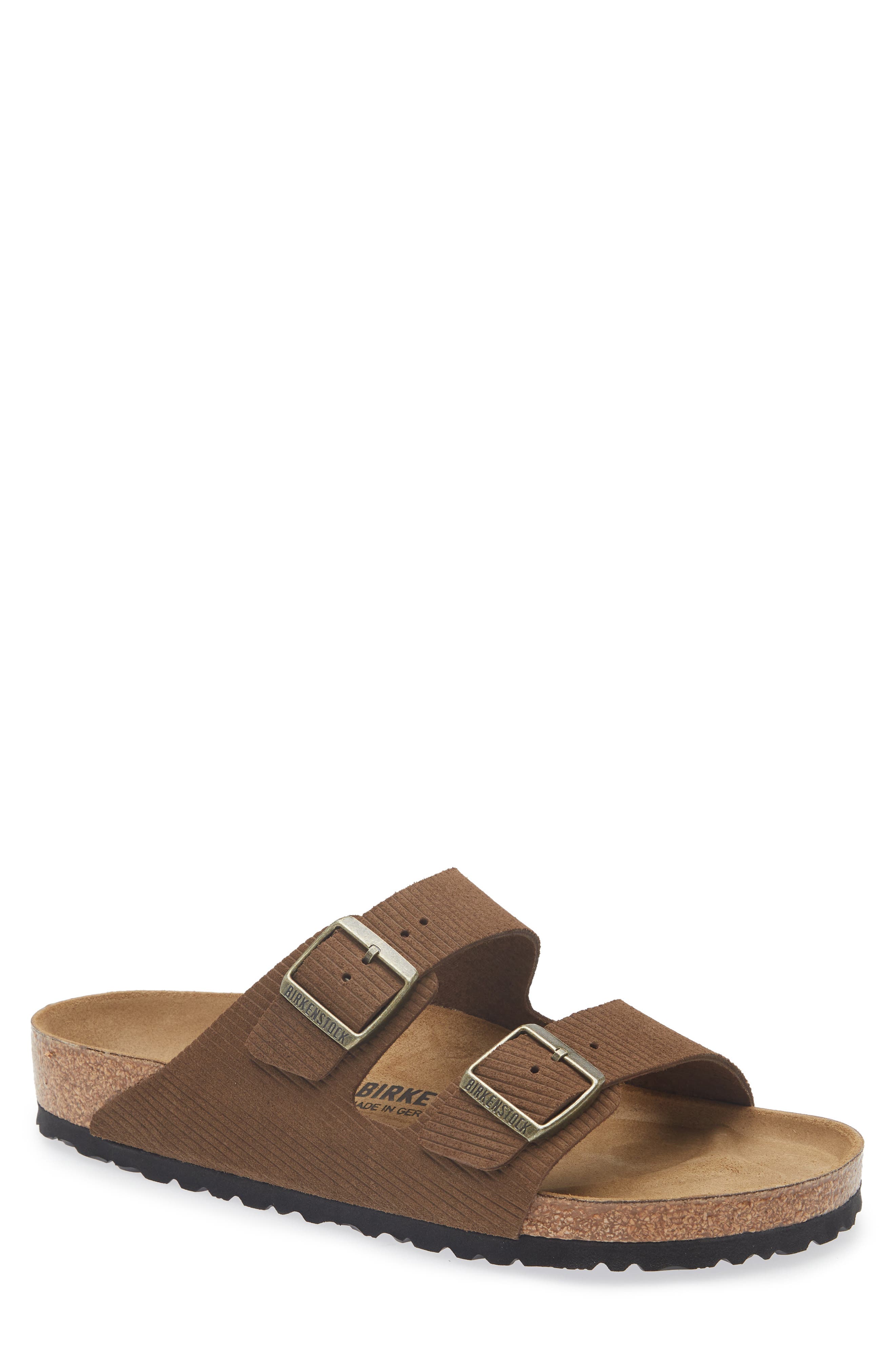 Birkenstock Arizona Corduroy Slide Sandal - Discontinued, Main, color, 
