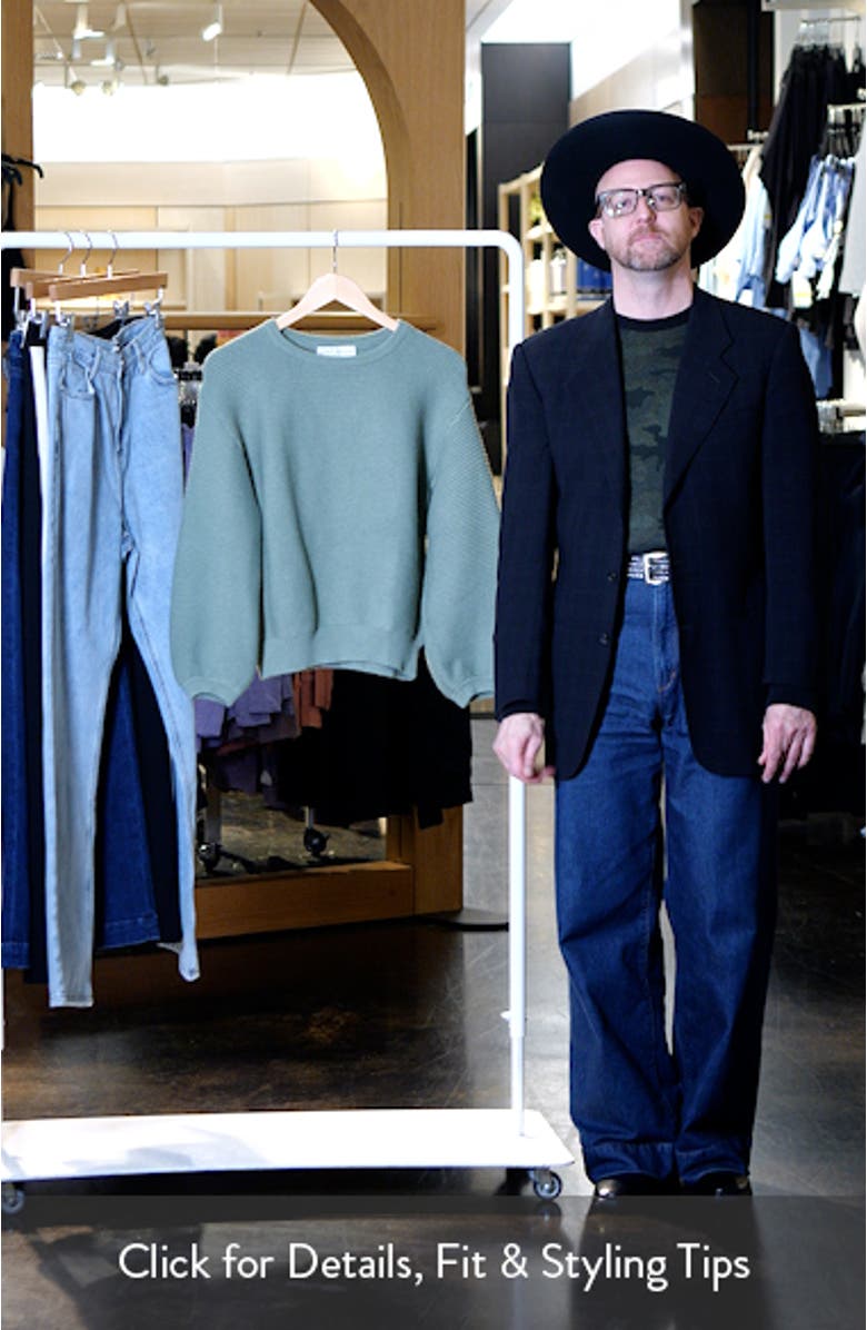 Lakelyn Textured Crewneck Sweater, sales video thumbnail