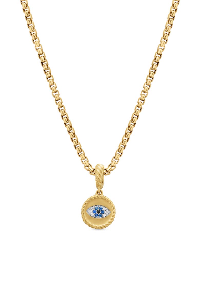 Evil Eye Charm Enhancer, Main, color, YELLOW GOLD