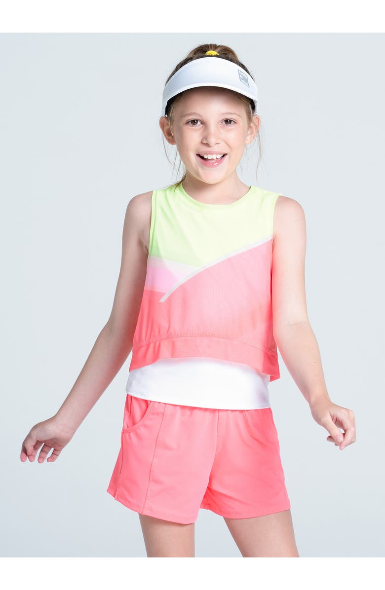 Lucky in Love Spin Around Tank, Main, color, Flamingo