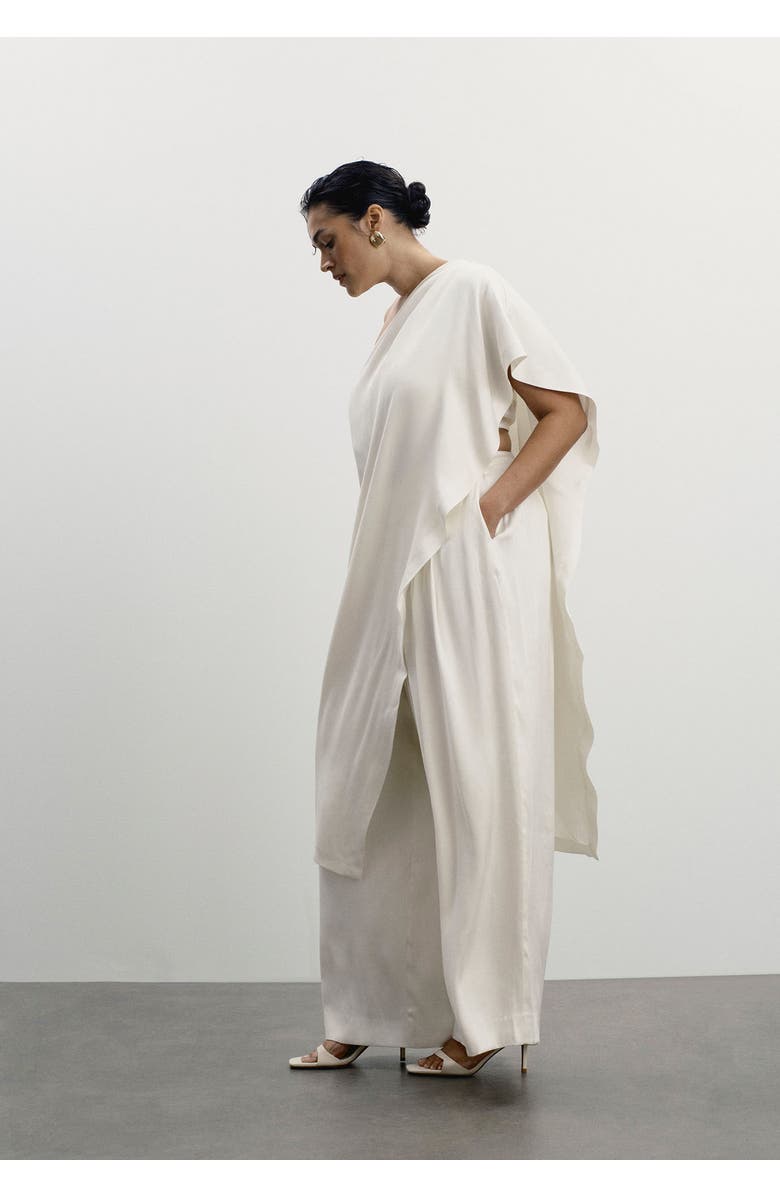 11 Honoré Longline Cape Top, Alternate, color, Vanilla Ice