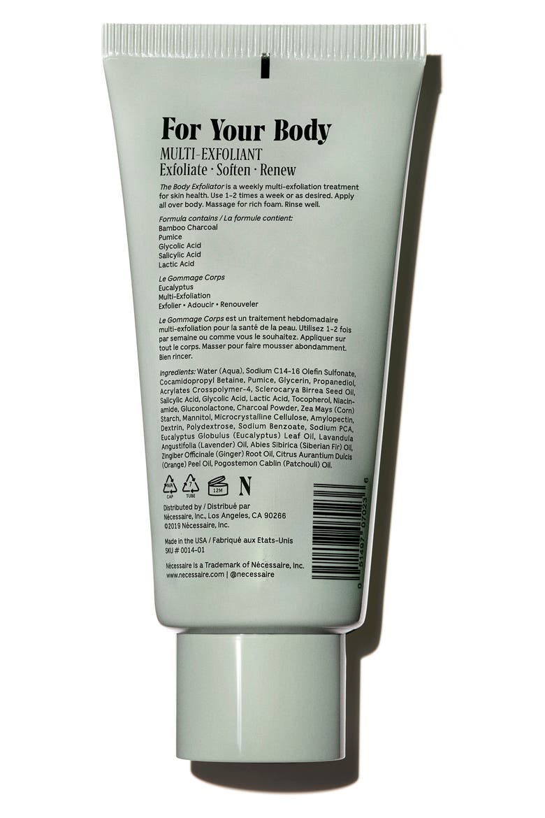 The Body Exfoliator, Alternate, color, EUCALYPTUS