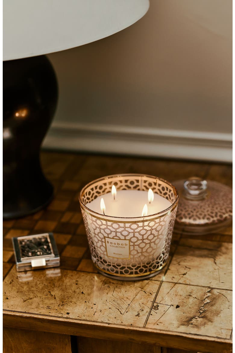 Women Candle & Glass Dome Gift Set, Alternate, color, MULTICOLOR