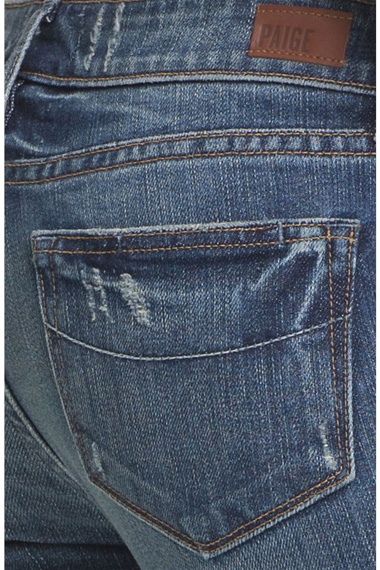 Denim 'Kylie' Crop Skinny Jeans, Alternate, color, BEACHWOOD