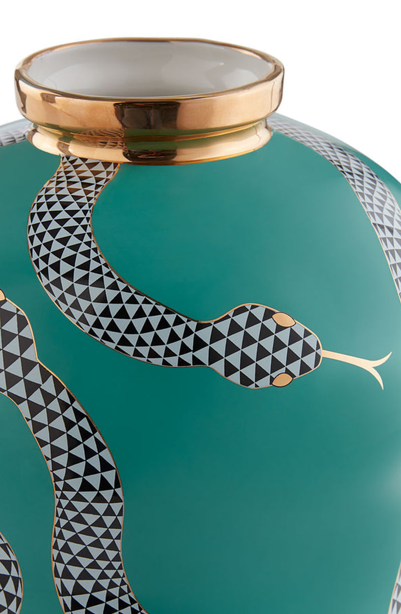 Jonathan Adler Eden Cinched Vase, Alternate, color,