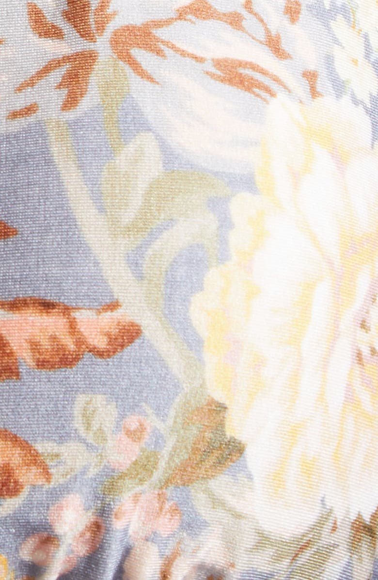 Zimmermann Tallow Spliced Floral Two-Piece Swimsuit, Alternate, color, 