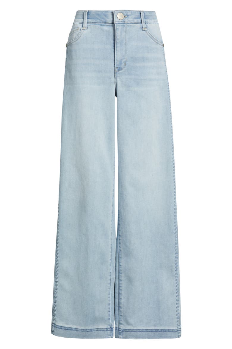 Gracie Skyrise Side Seam Wide Leg Jeans, Alternate, color, LIGHT BLUE VINTAGE