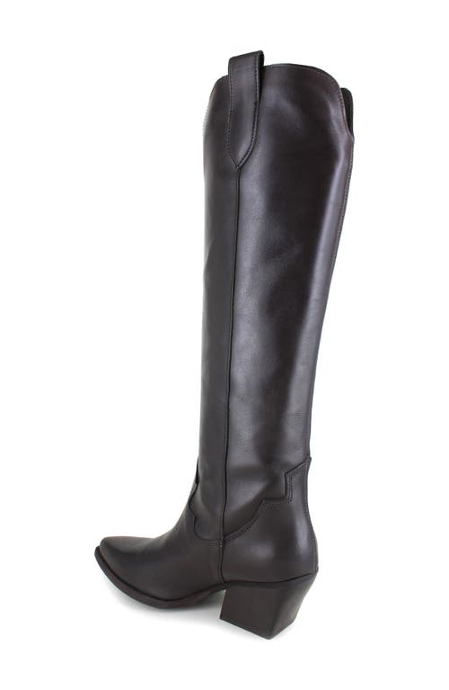 Zigi Valezka Knee High Boot In Brown