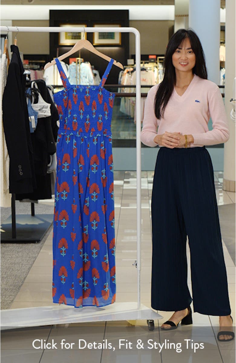 Riela Floral Cotton Sundress, sales video thumbnail