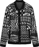 John Varvatos Simone Jacquard Cardigan