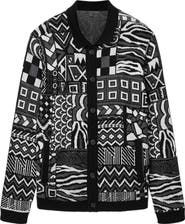 John Varvatos Simone Jacquard Cardigan