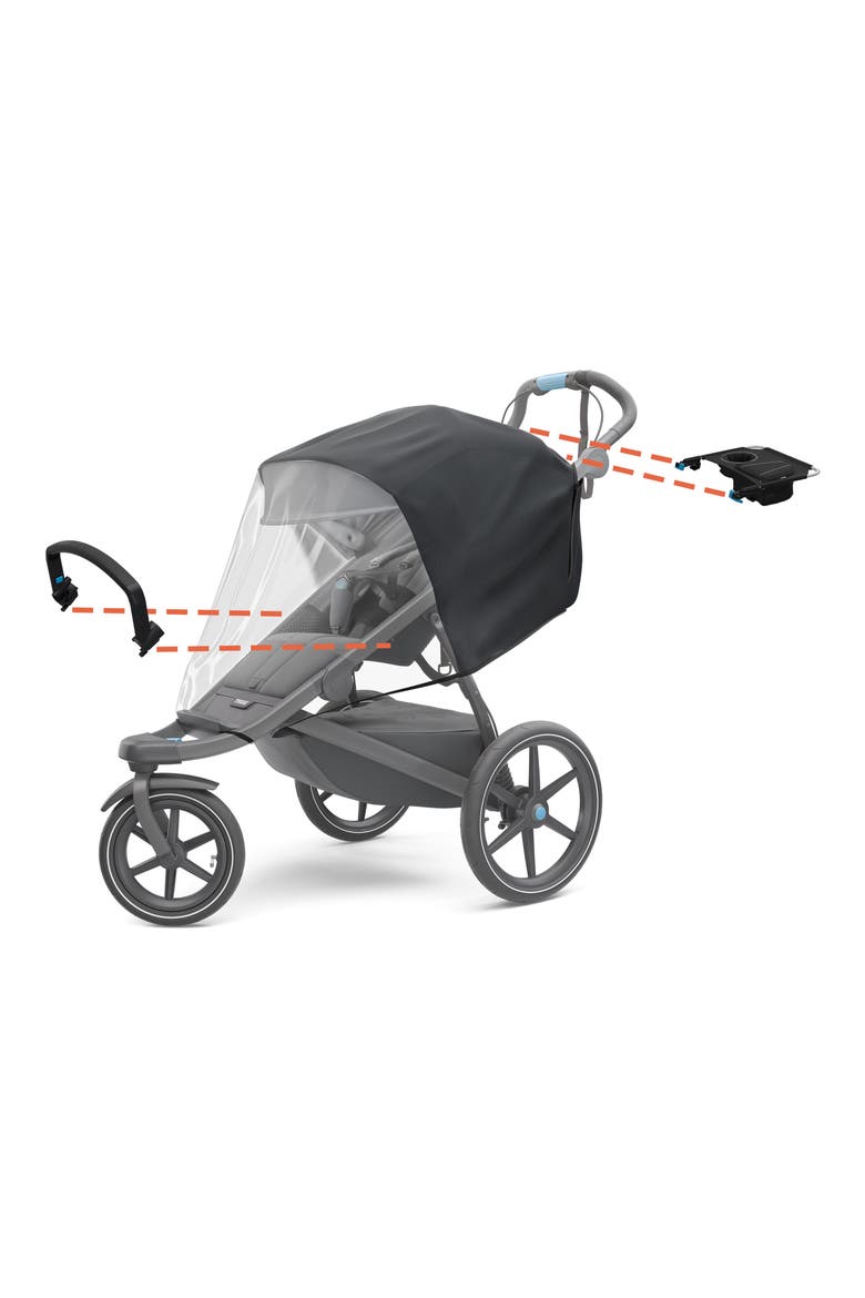Urban Glide 2 On-the-Go Stroller Bundle, Alternate, color, BLACK/ BLACK