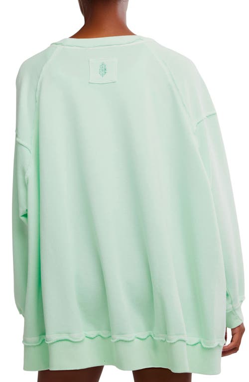 Free People Fp Movement One To Beat Oversize Pullover In Green