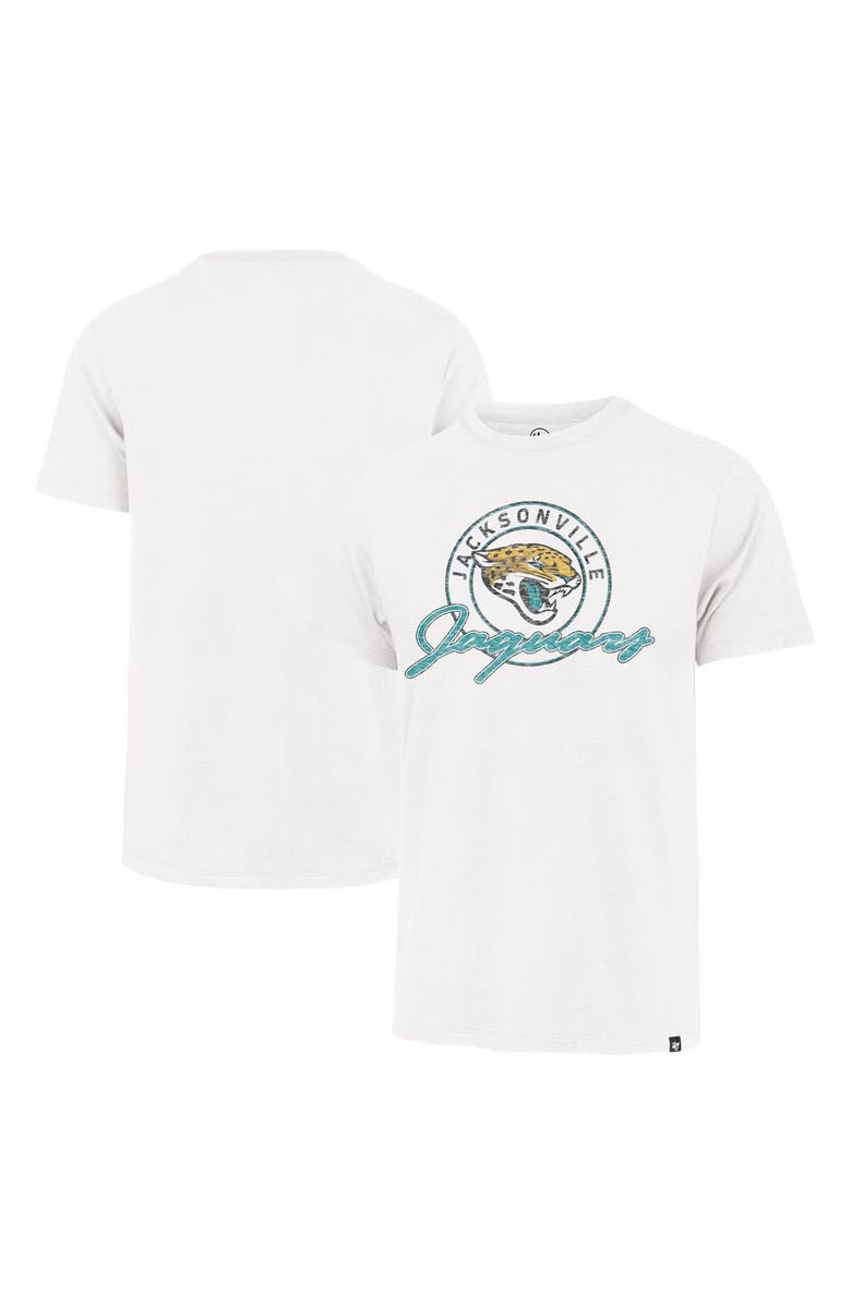 '47 Men's '47 White Jacksonville Jaguars Ring Tone Franklin T-Shirt, Alternate, color, White