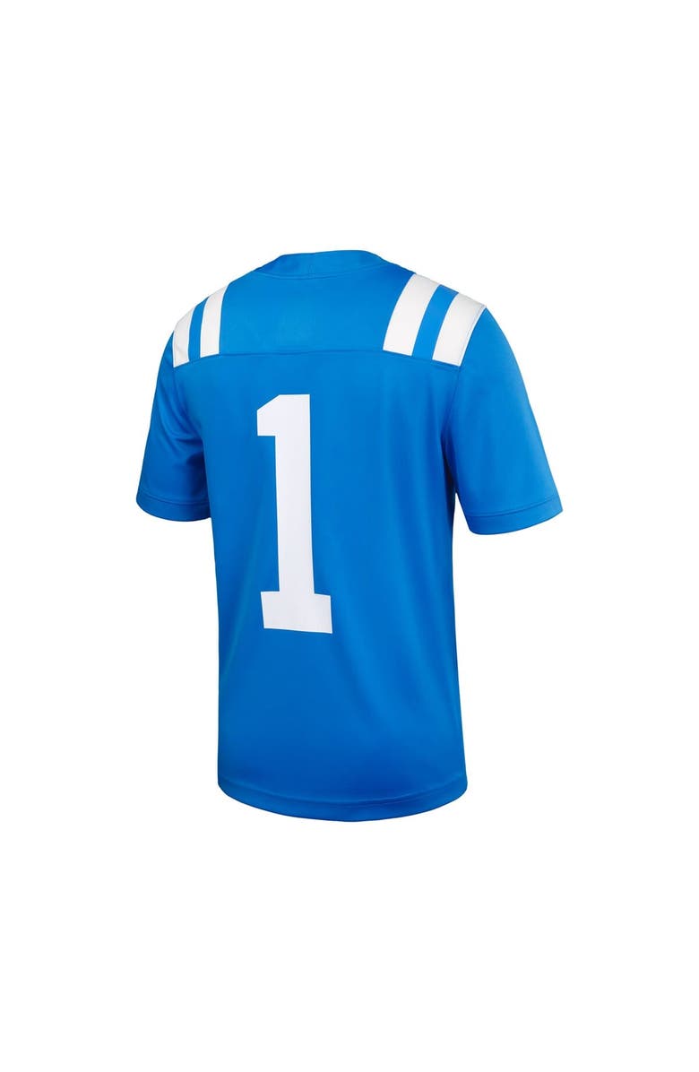 Nike Men's Nike #1 Powder Blue Ole Miss Rebels Untouchable Football Jersey, Alternate, color, Powder Blue