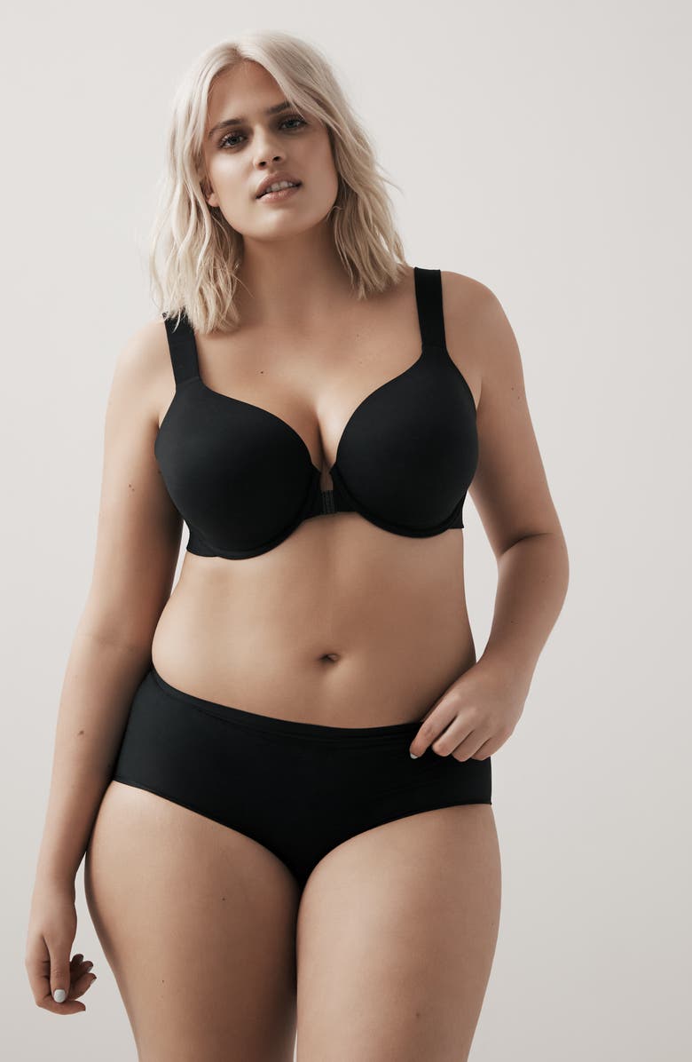 SPANX<sup>®</sup> SPANXsmooth<sup>™</sup> Bra-llelujah!<sup>®</sup> Underwire Lightly Lined Full Coverage Bra, Alternate, color, Chestnut Brown