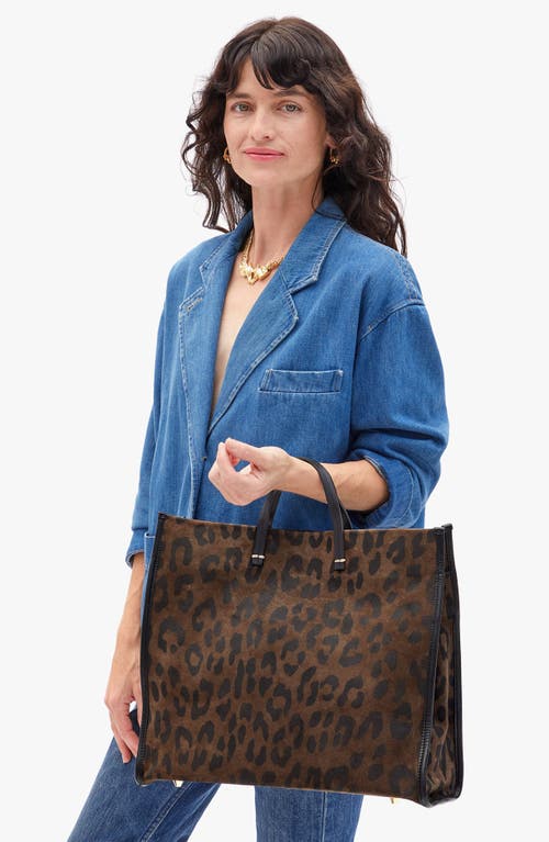 Clare V . Simple Suede Tote In Brown