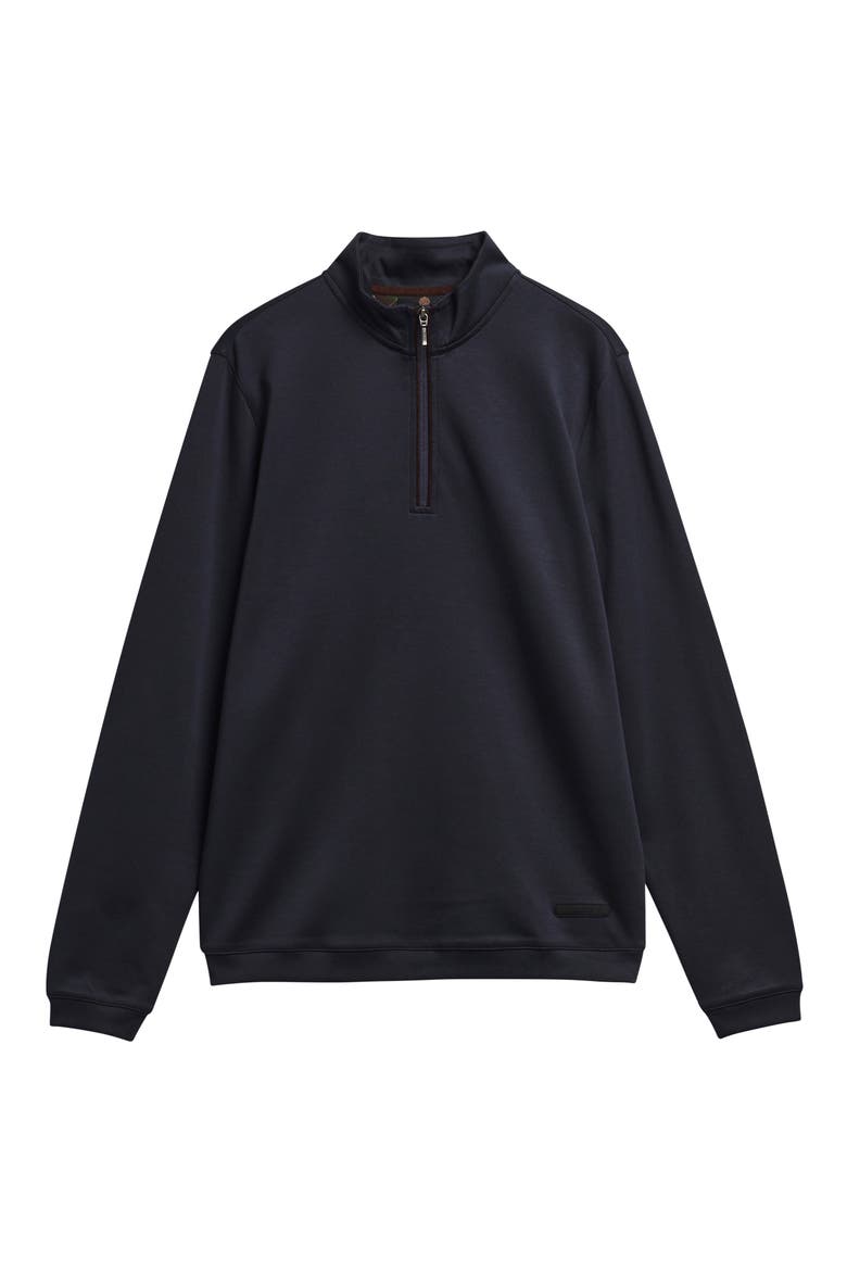 Guy Half Zip Pullover, Alternate, color, NAVY
