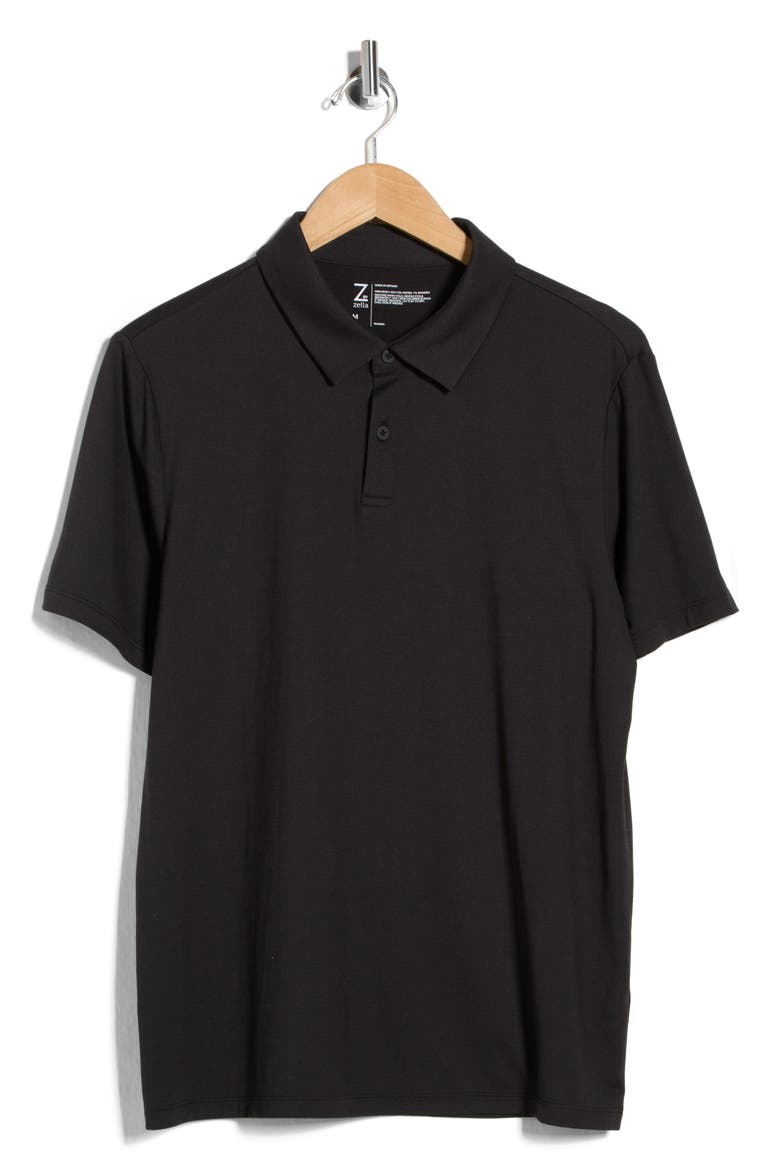 Energy Polo, Alternate, color, BLACK