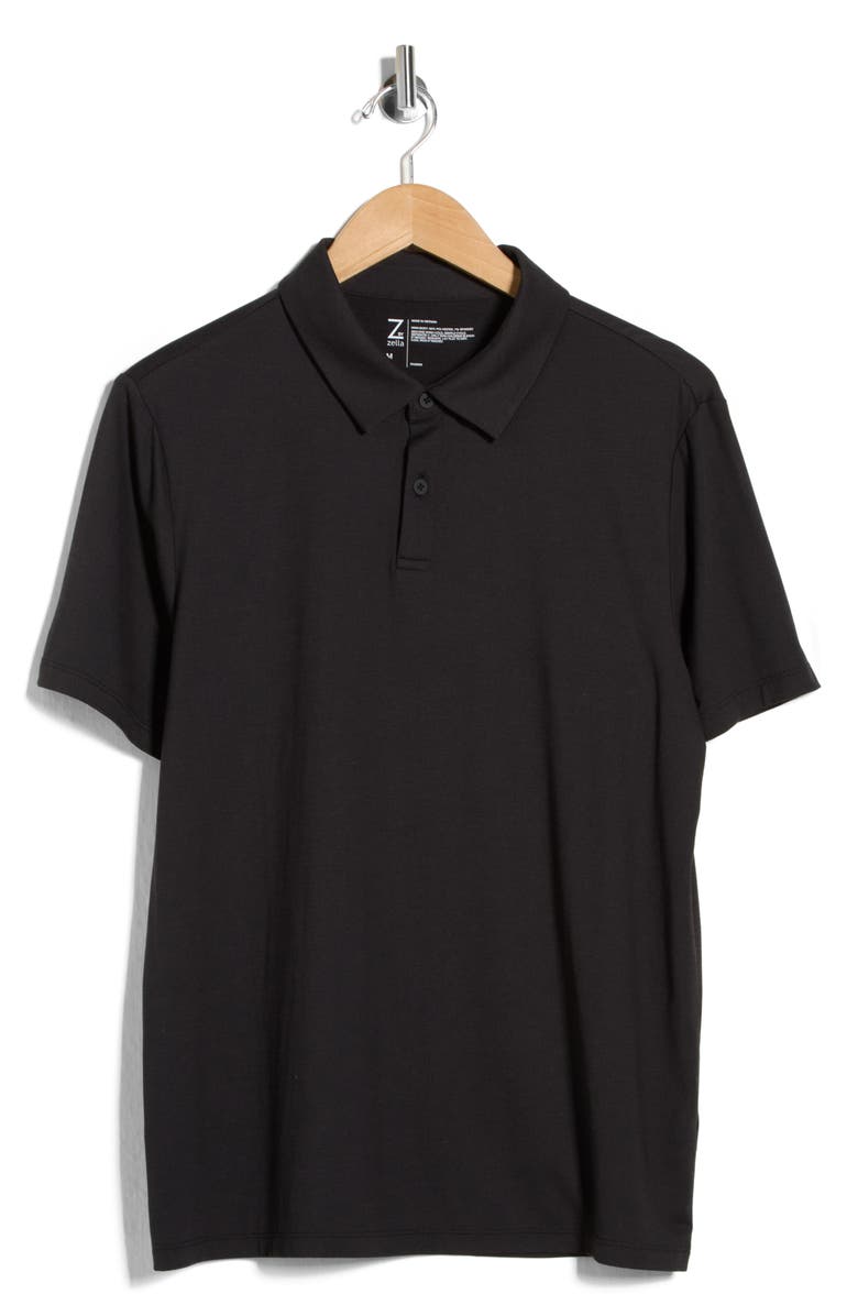 Z by Zella Energy Polo, Alternate, color, Black