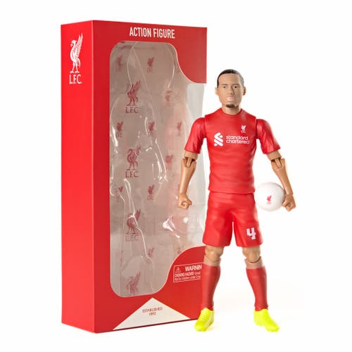 Banbo Toys SOCKERS Liverpool F.C. Virgil Van Dijk 8″ Collectible Soccer Action Figure in Red at Nordstrom