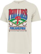 '47 Men's '47 Tan Philadelphia Phillies Straight Shot Two Franklin T-Shirt