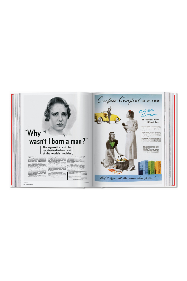 All American Ads of the 30s Book, Alternate, color, Mustard Yellow
