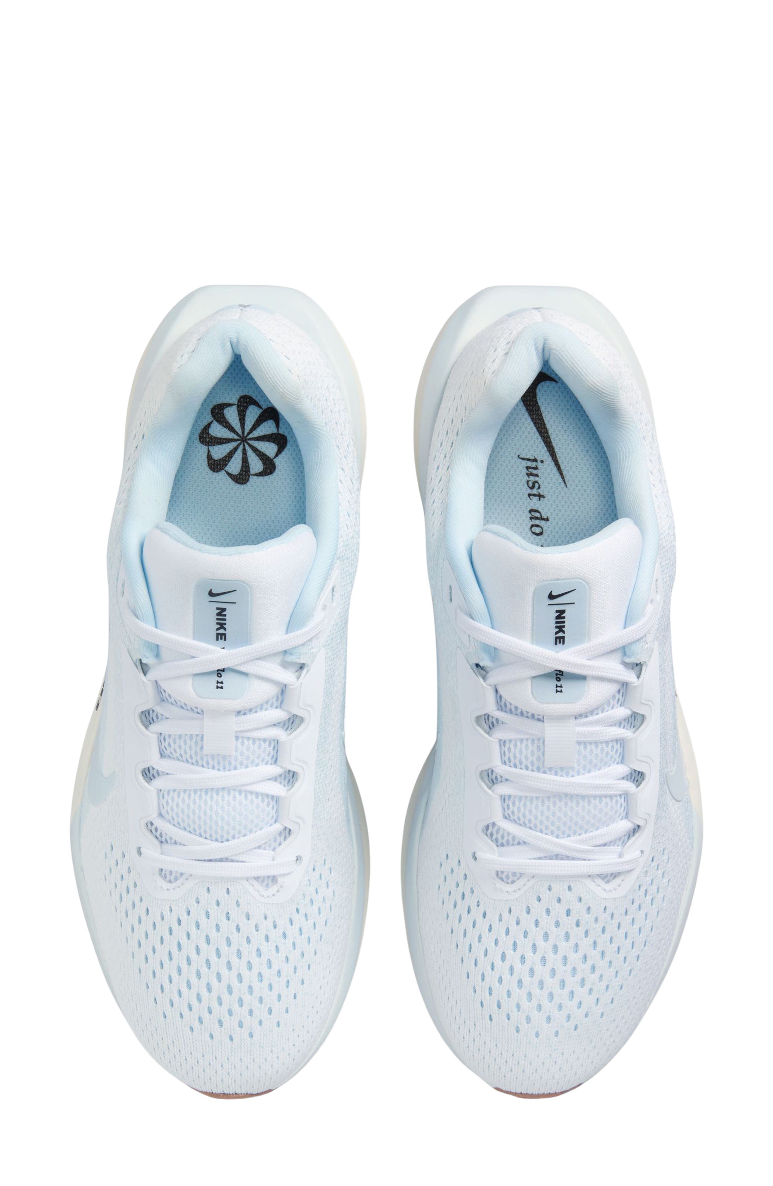 Air Winflo 11 Running Shoe, Alternate, color, 107 WHITE/BLACK