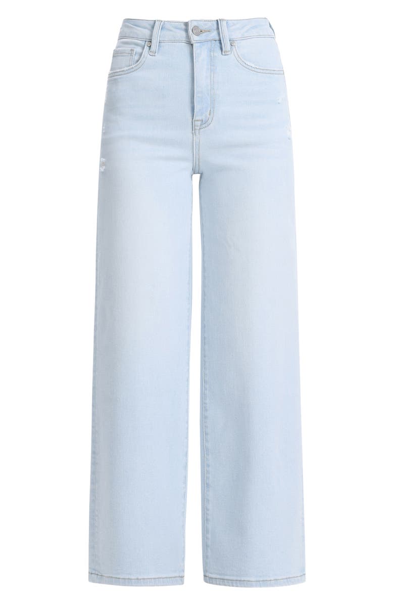 Bayeas High Waist Ankle Tapered Jeans, Alternate, color, Light Blue