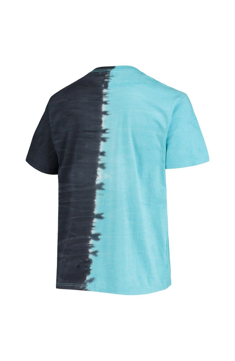 Mitchell & Ness Men's Mitchell & Ness Blue San Jose Clash Vertical Tie-Dye Top, Alternate, color, Blue