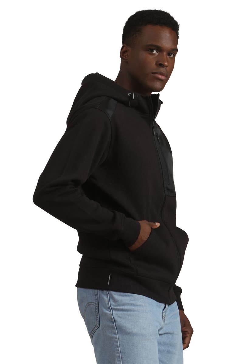 Members Only Austin Zip-Up Hoodie, Alternate, color, Black