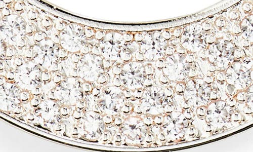 Tasha Cz Pavé Ring Drop Earrings In Metallic