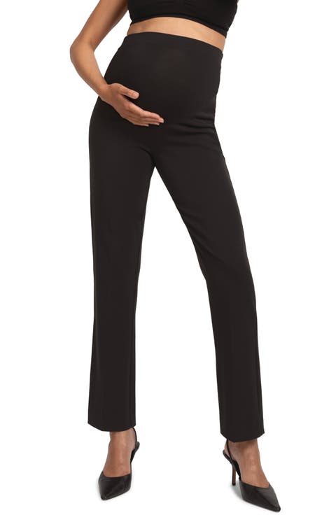 Stretch Jersey Straight Leg Maternity Pants