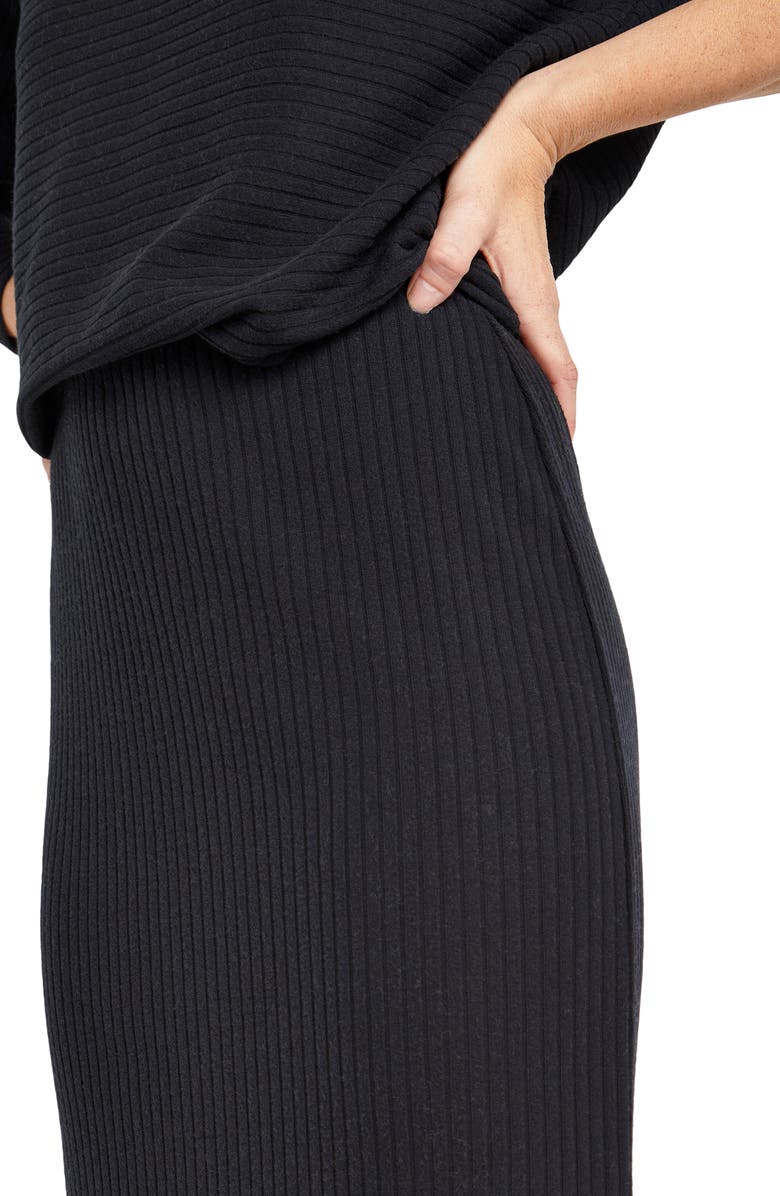 Splendid London Rib Maxi Skirt, Alternate, color, 