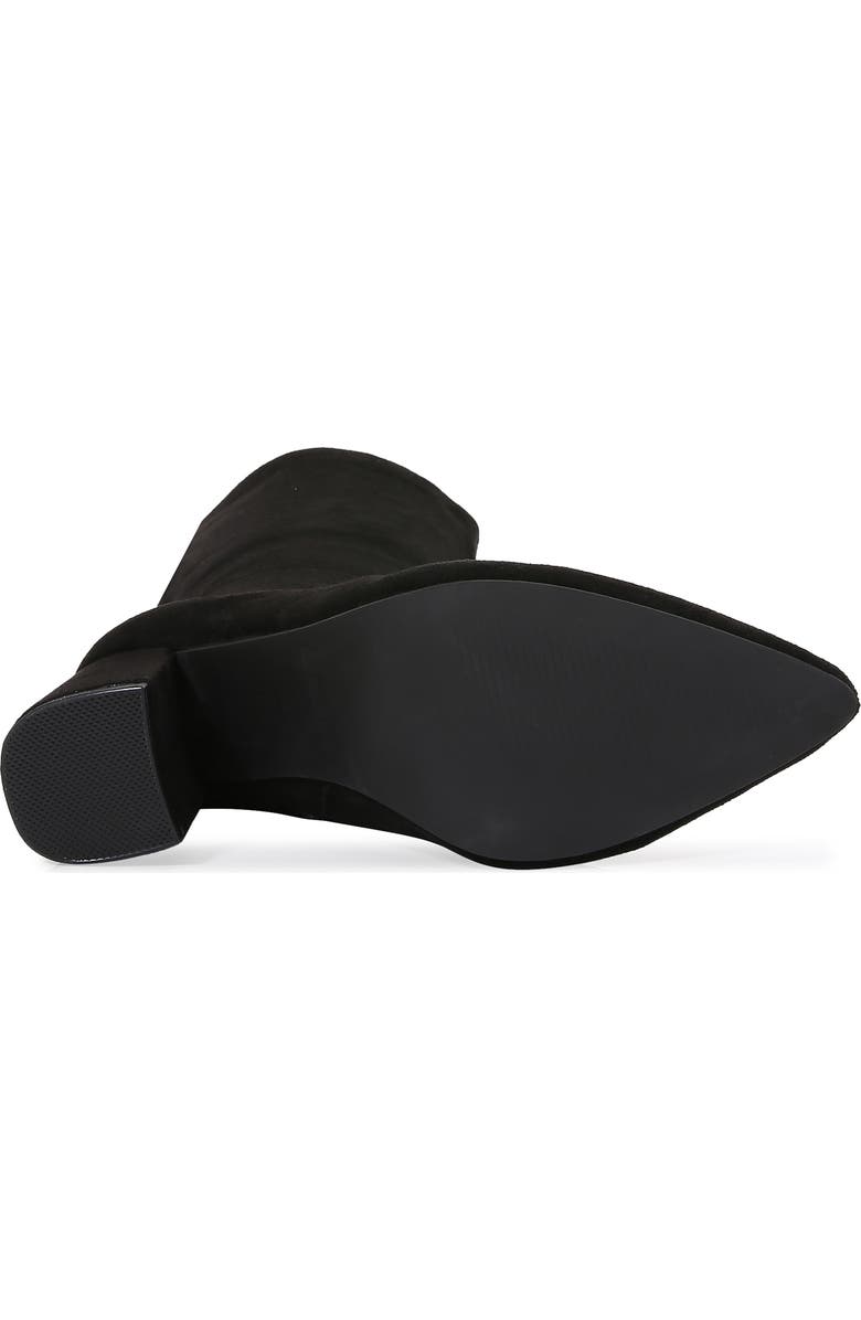 BERNESS Faux Suede Knee High Boot, Alternate, color, Black