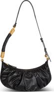 Balmain Ebene Hobo bag in calfskin leather