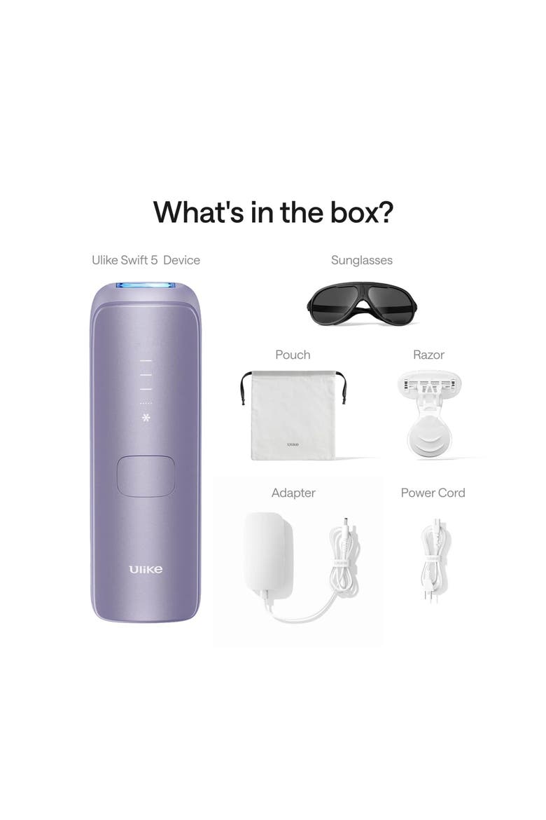 Swift 5 IPL Hair Removal Device, Alternate, color, PURPLE