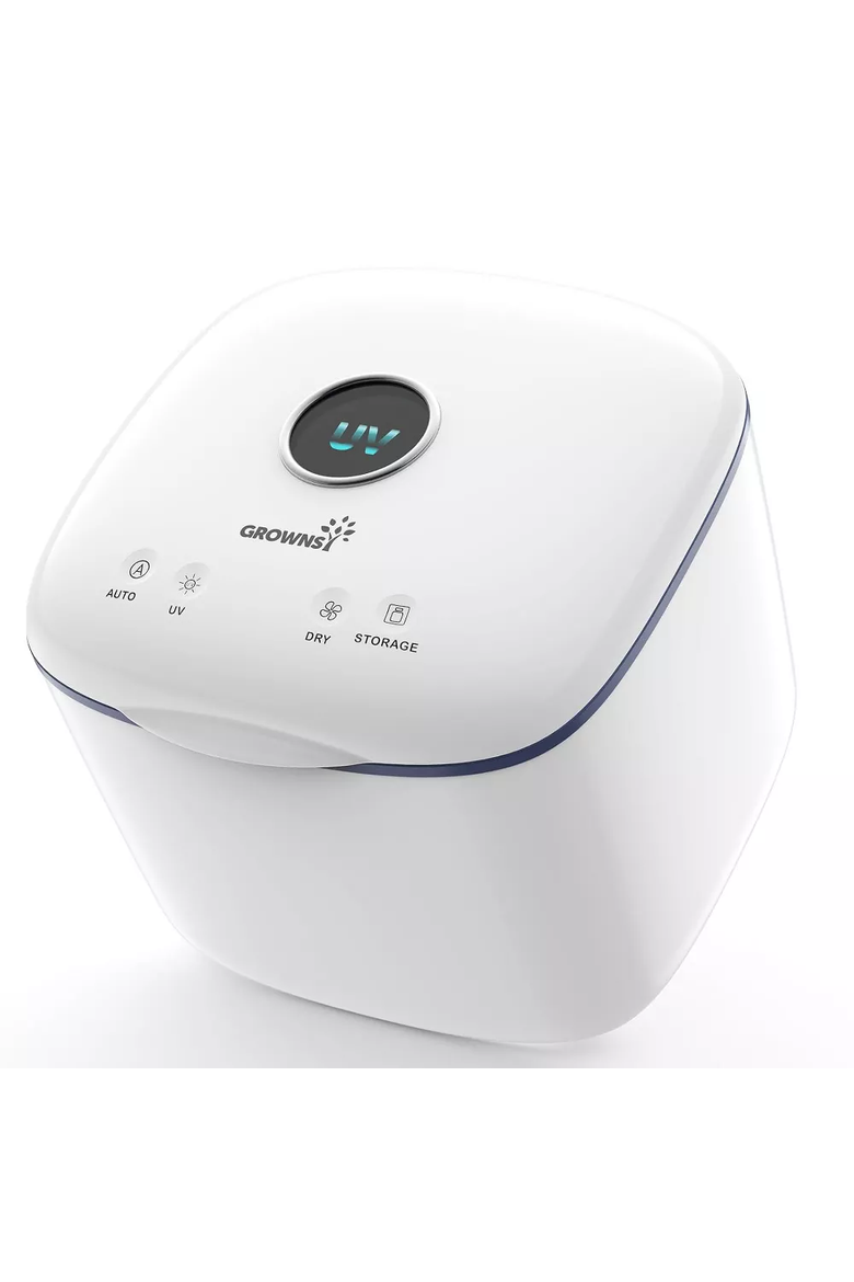 UV Cleaner and Sanitizer and Dryer, Main, color, white